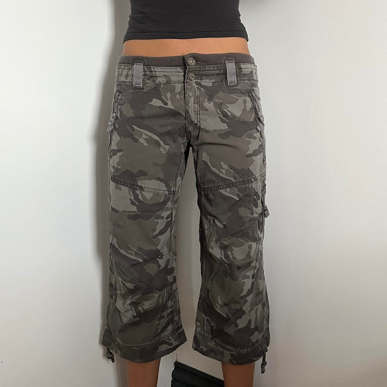Cargo Capri Trousers - Size S