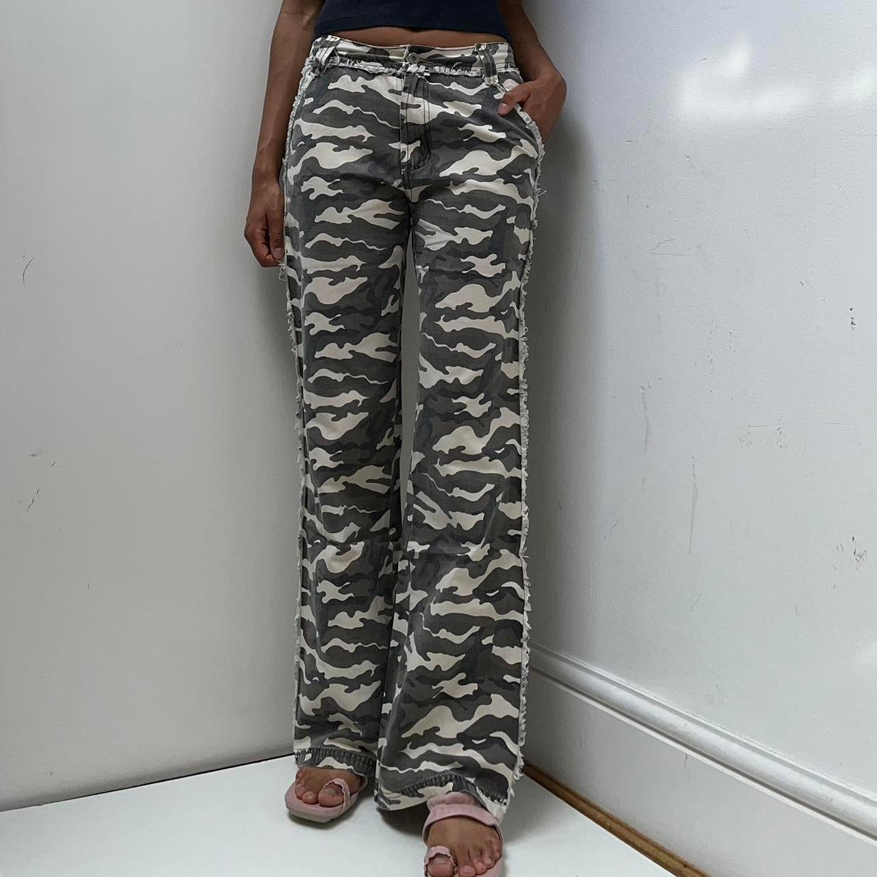 Camo Trousers - Waist 29”