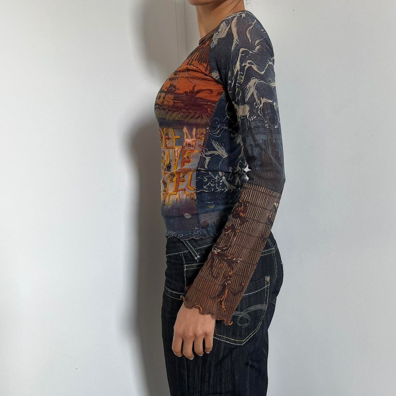 STQ Long sleeve Top - Size L