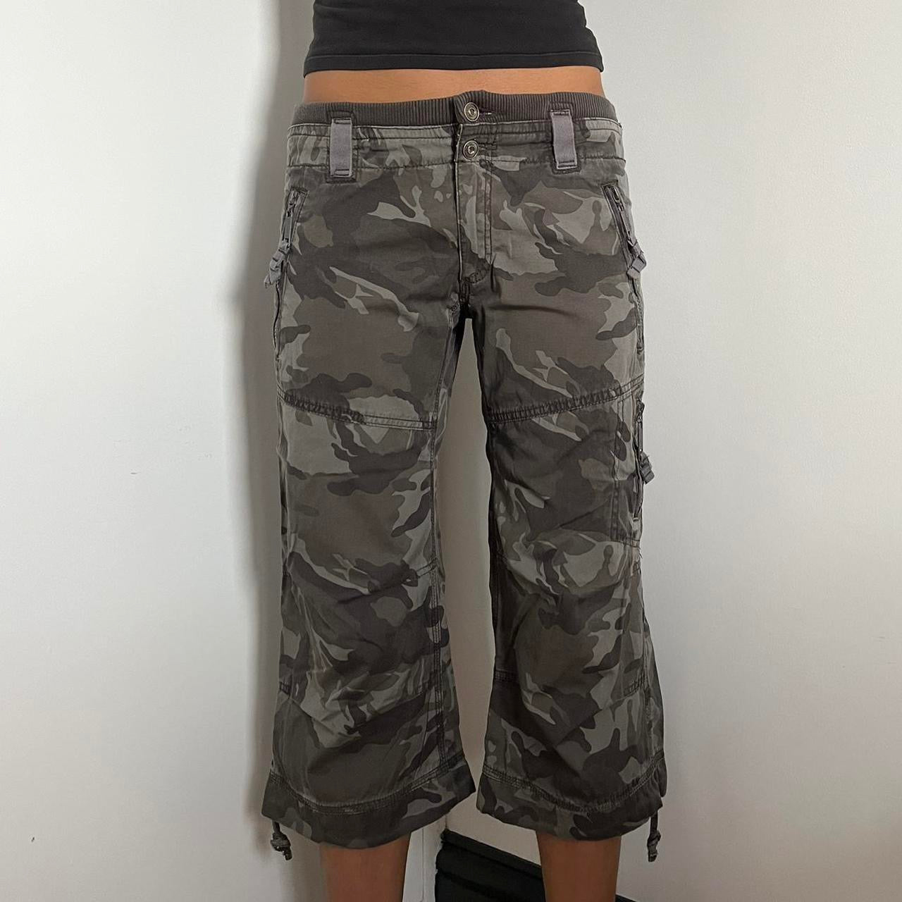 Cargo Capri Trousers - Size S