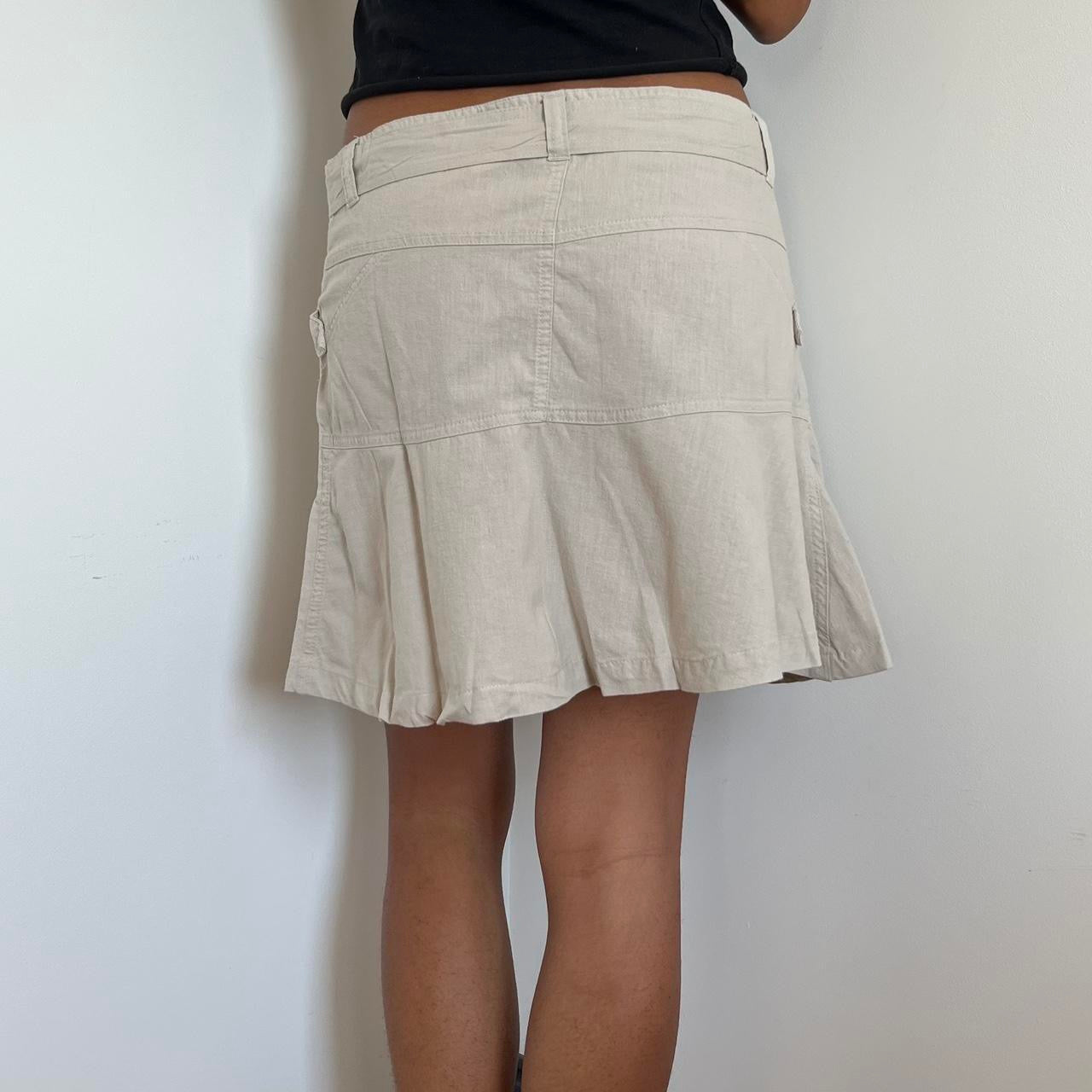 Beige Skirt - Waist 32”