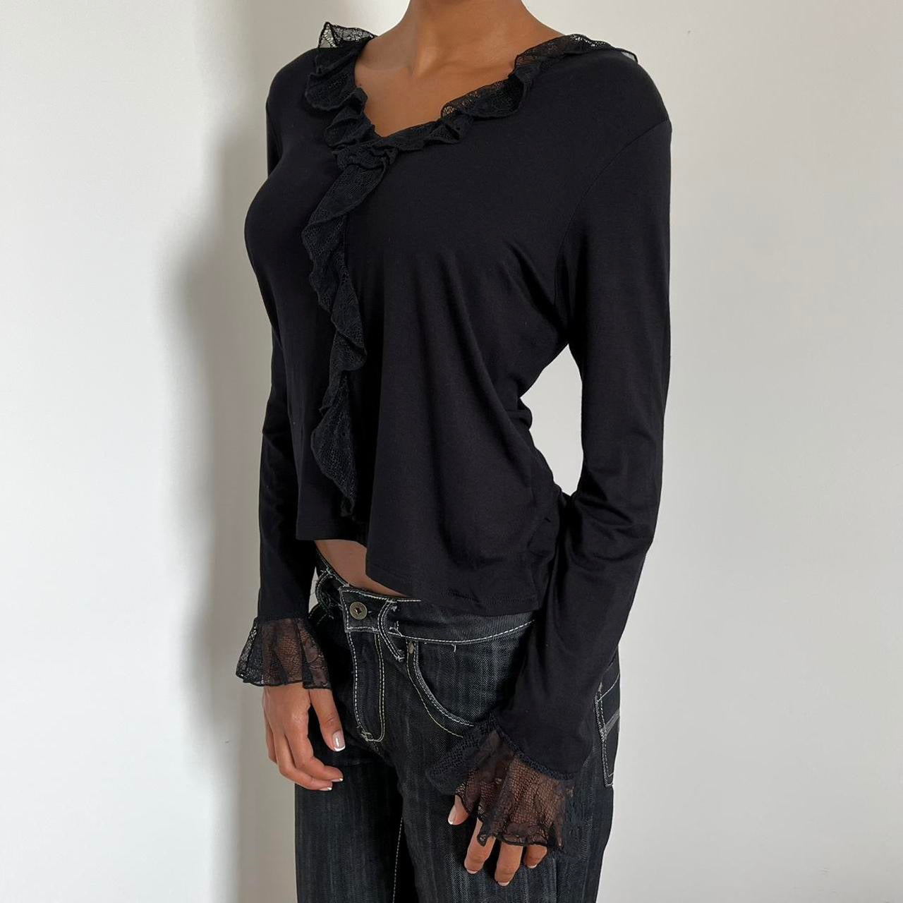 Long Sleeved Top - Size U.K. 14