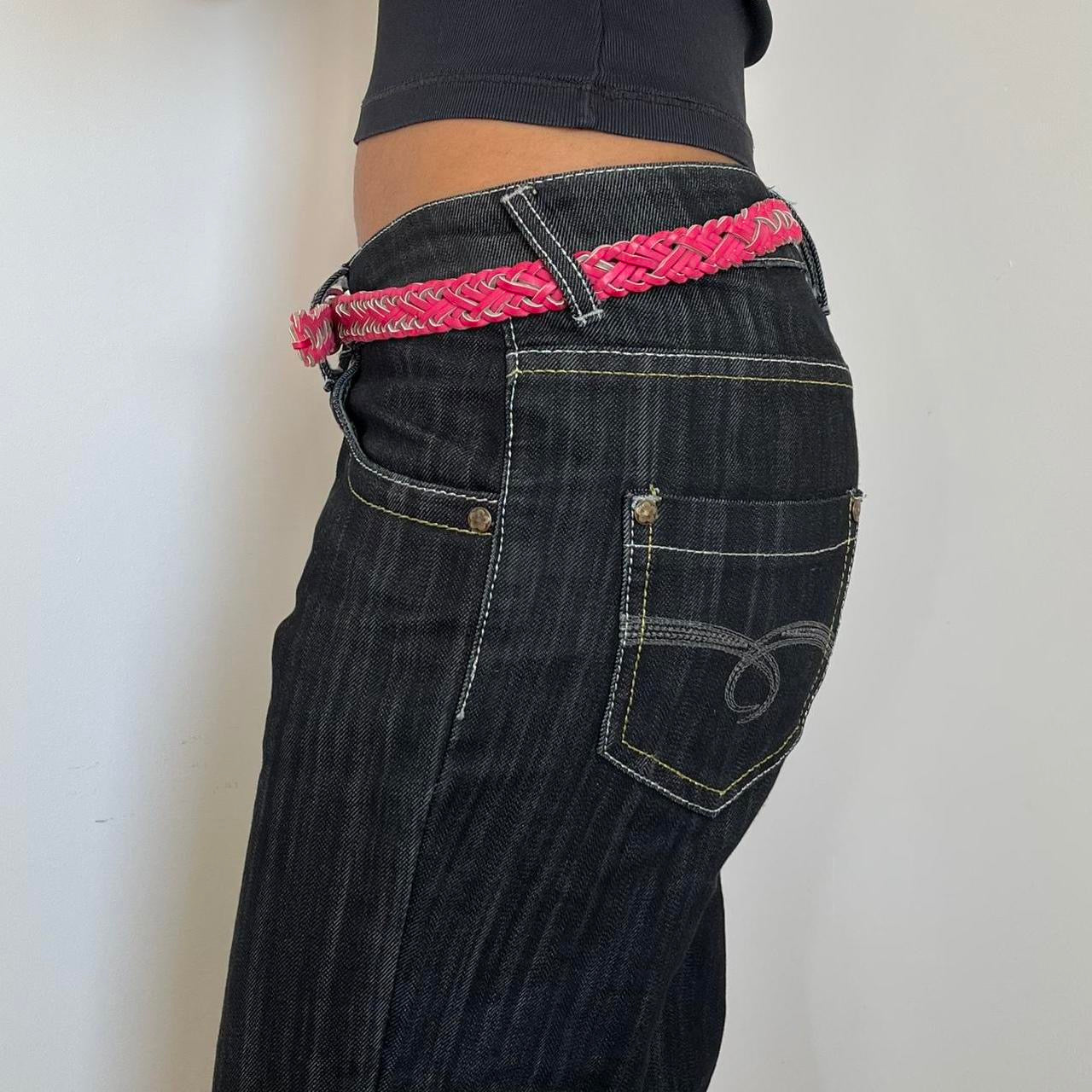 Pink Woven Belt
