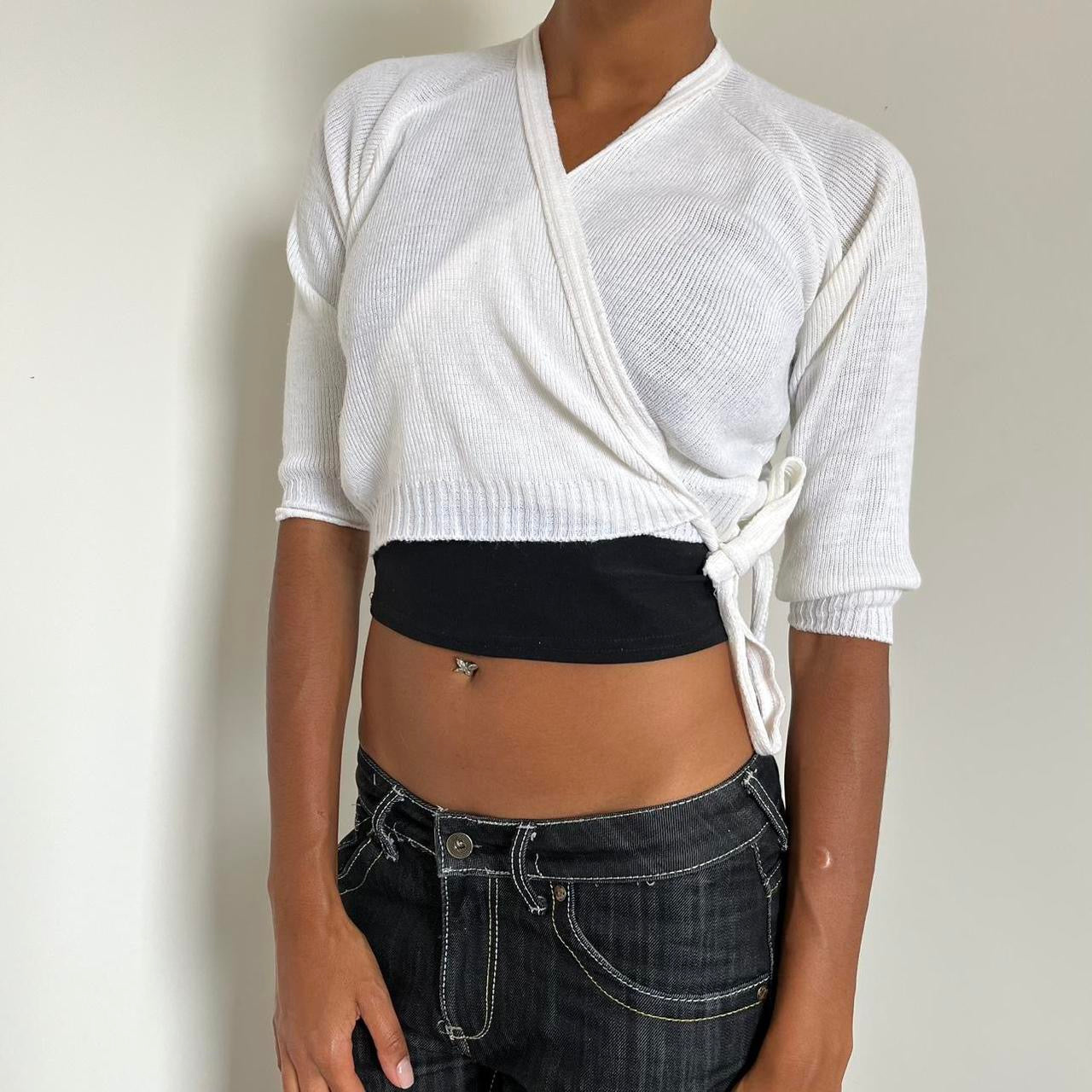 Cropped Cardigan - Size XS