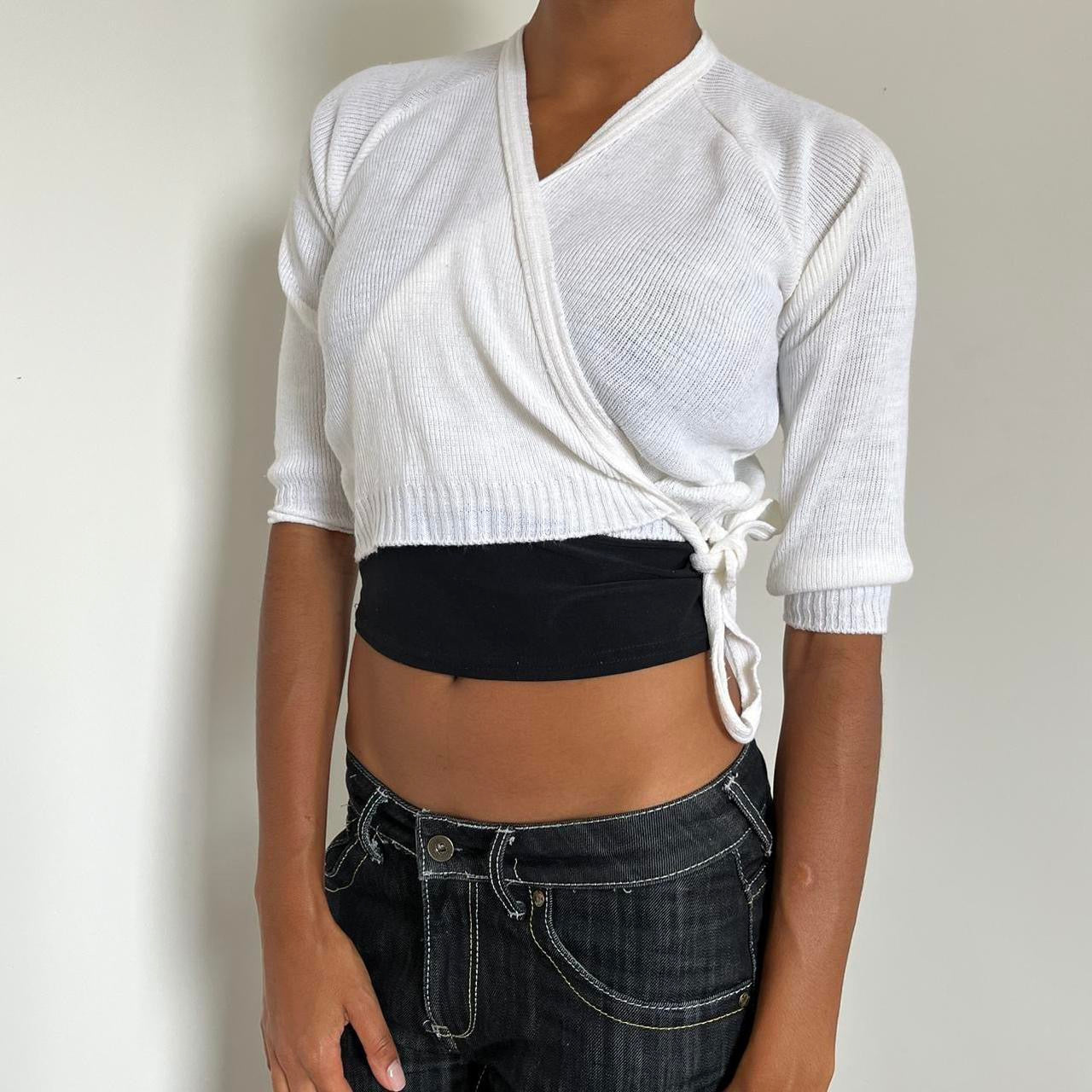 Cropped Cardigan - Size XS