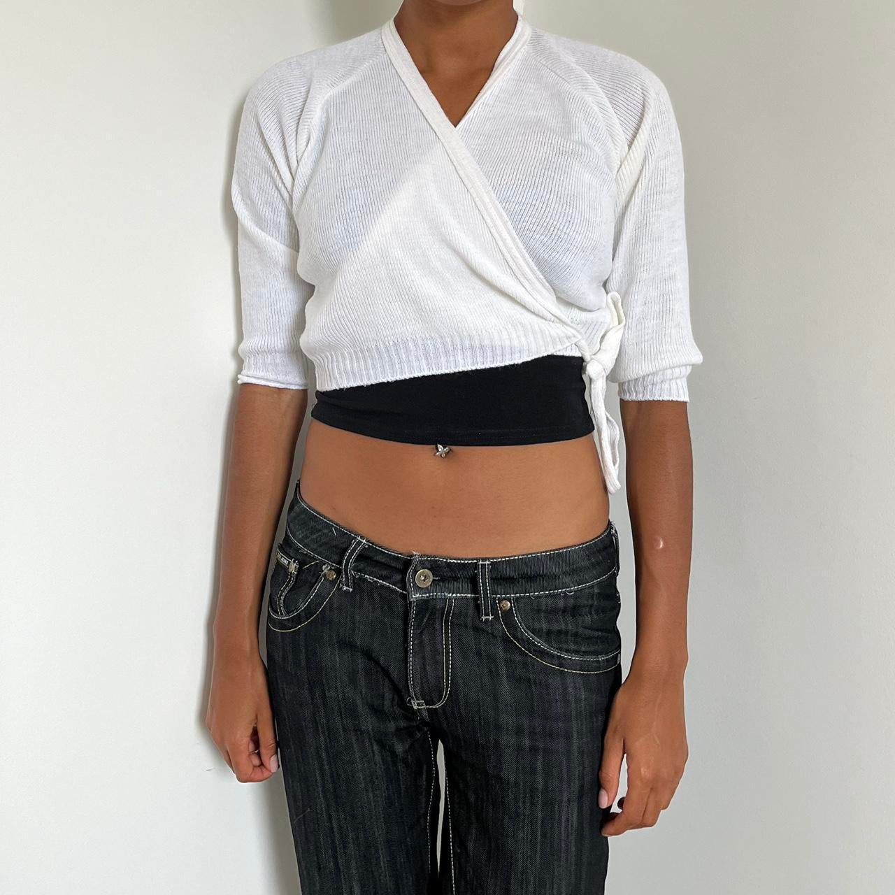 Cropped Cardigan - Size XS