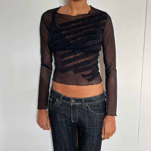 Long Sleeved Top - Size S