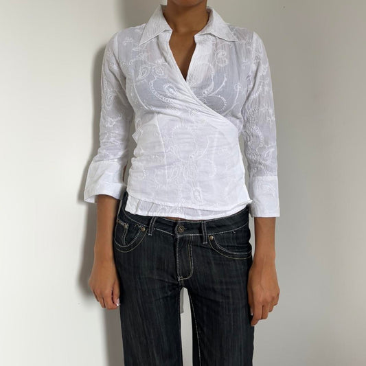 Cross Over Shirt - Size S