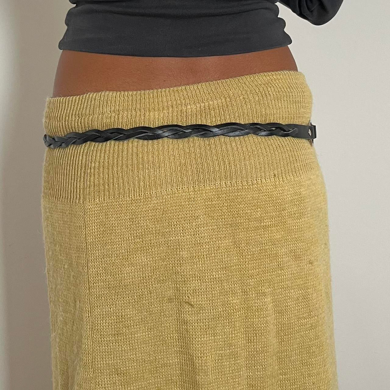 Faux Leather Adjustable Belt