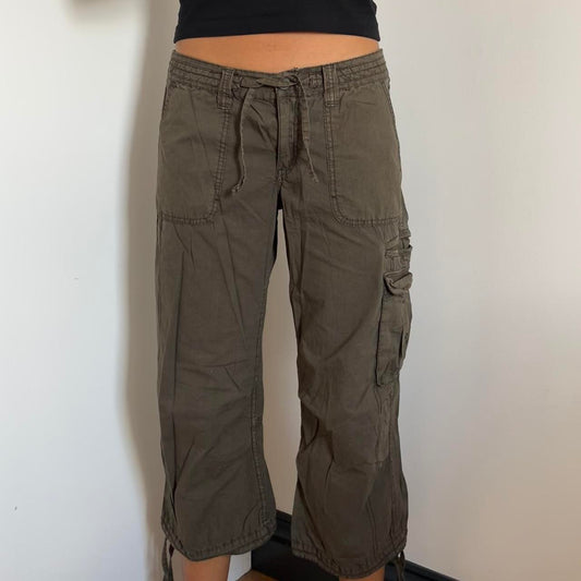 Cropped Cargos - Size UK 8
