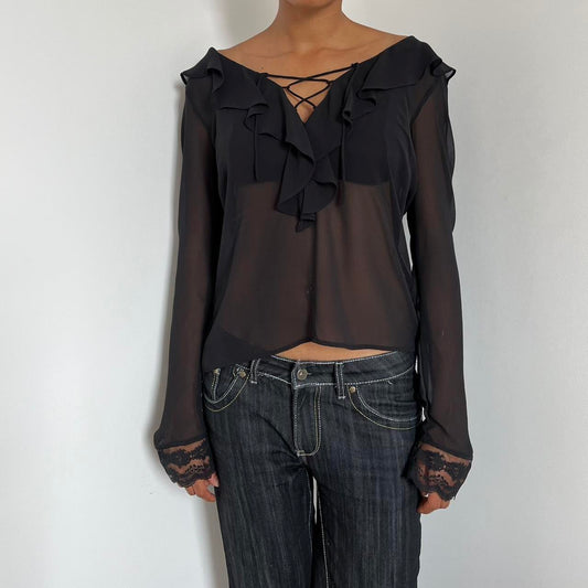 Long Sleeved Top - Size S/M