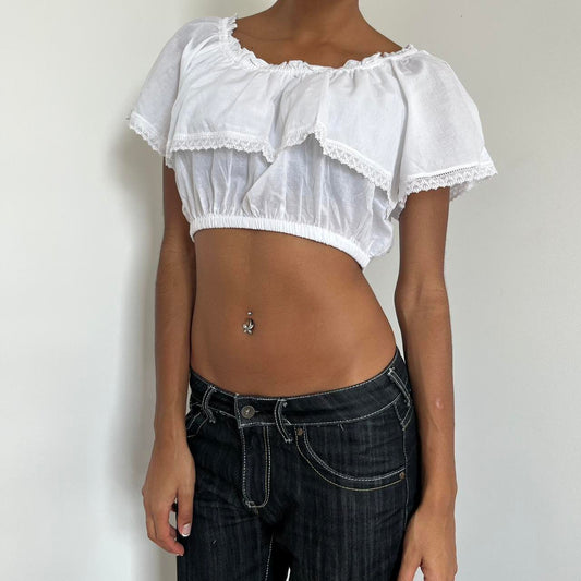 Cropped Top - Size U.K. 14
