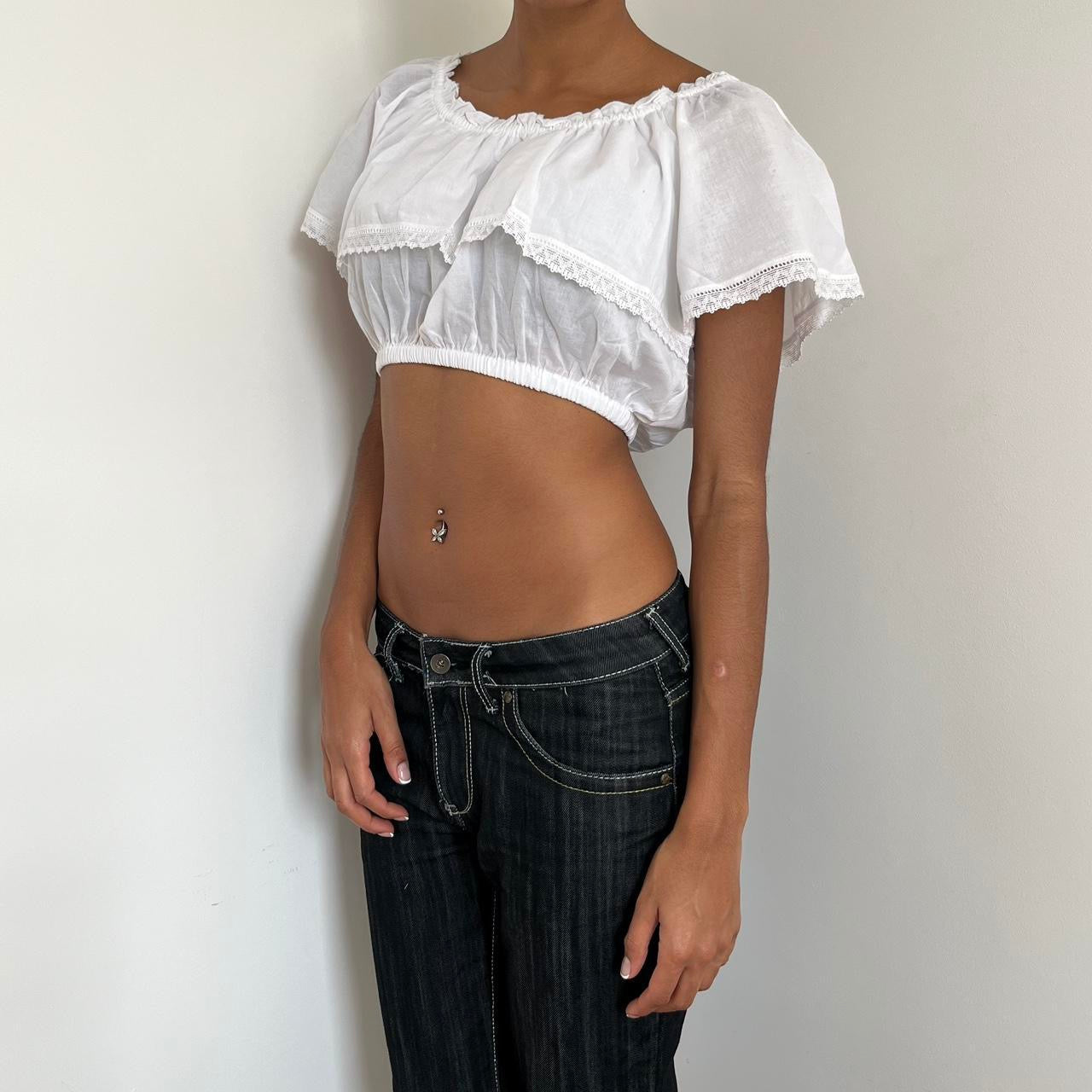 Cropped Top - Size U.K. 14