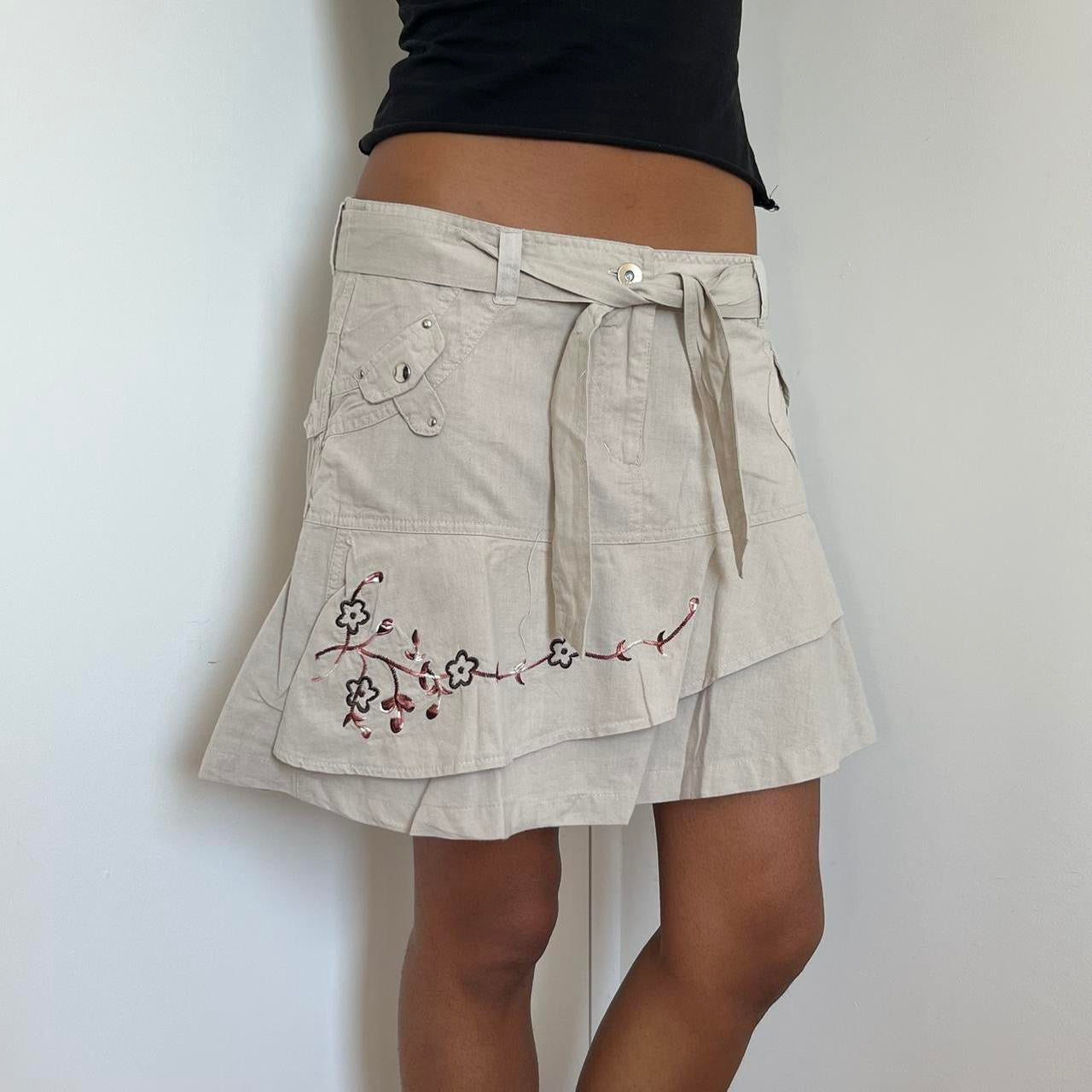 Beige Skirt - Waist 32”