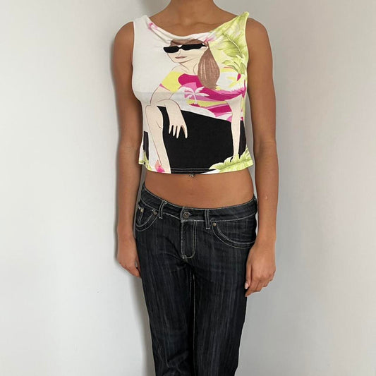 Cowl Neck Top - Size S