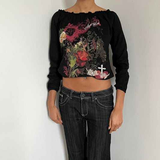 Off Shoulder Top - Size S