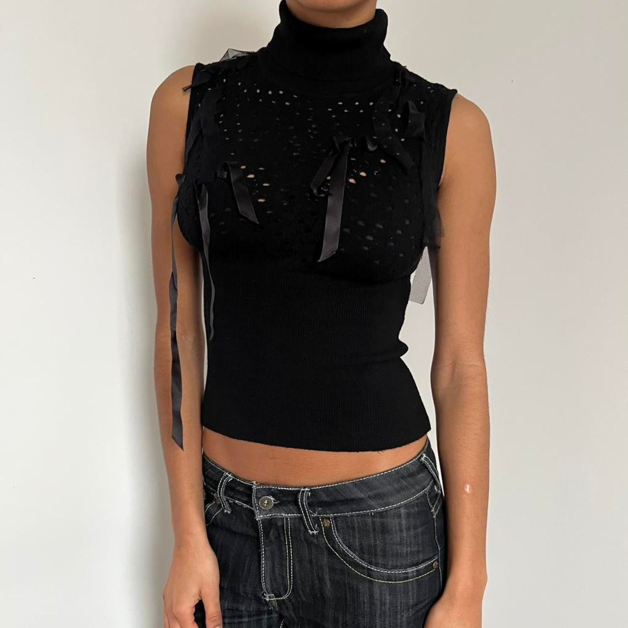 Roll Neck Top - Size S