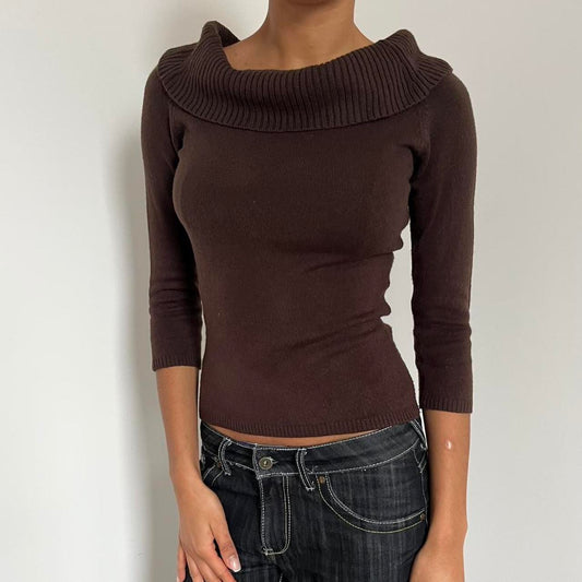 Roll Neck Top - Size S