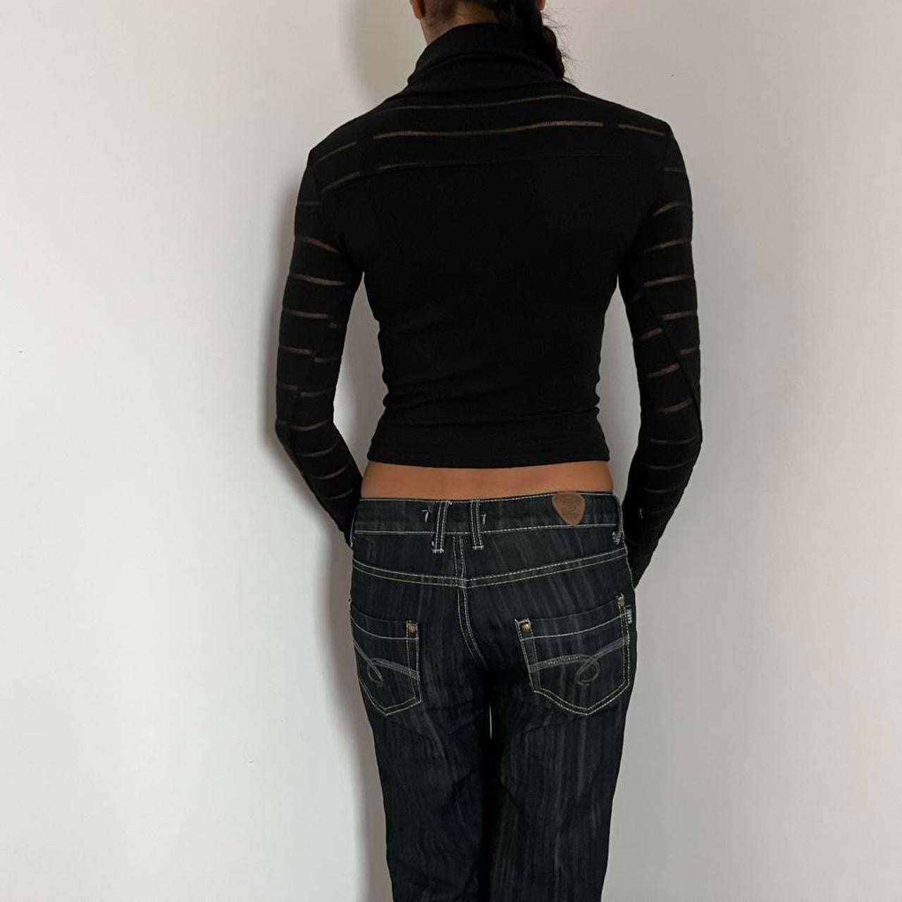 Cropped Knit Jumper - Size S