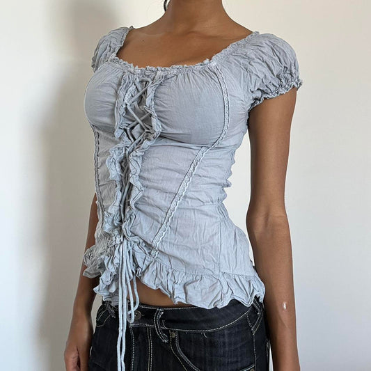 Short Sleeved Top - Size S