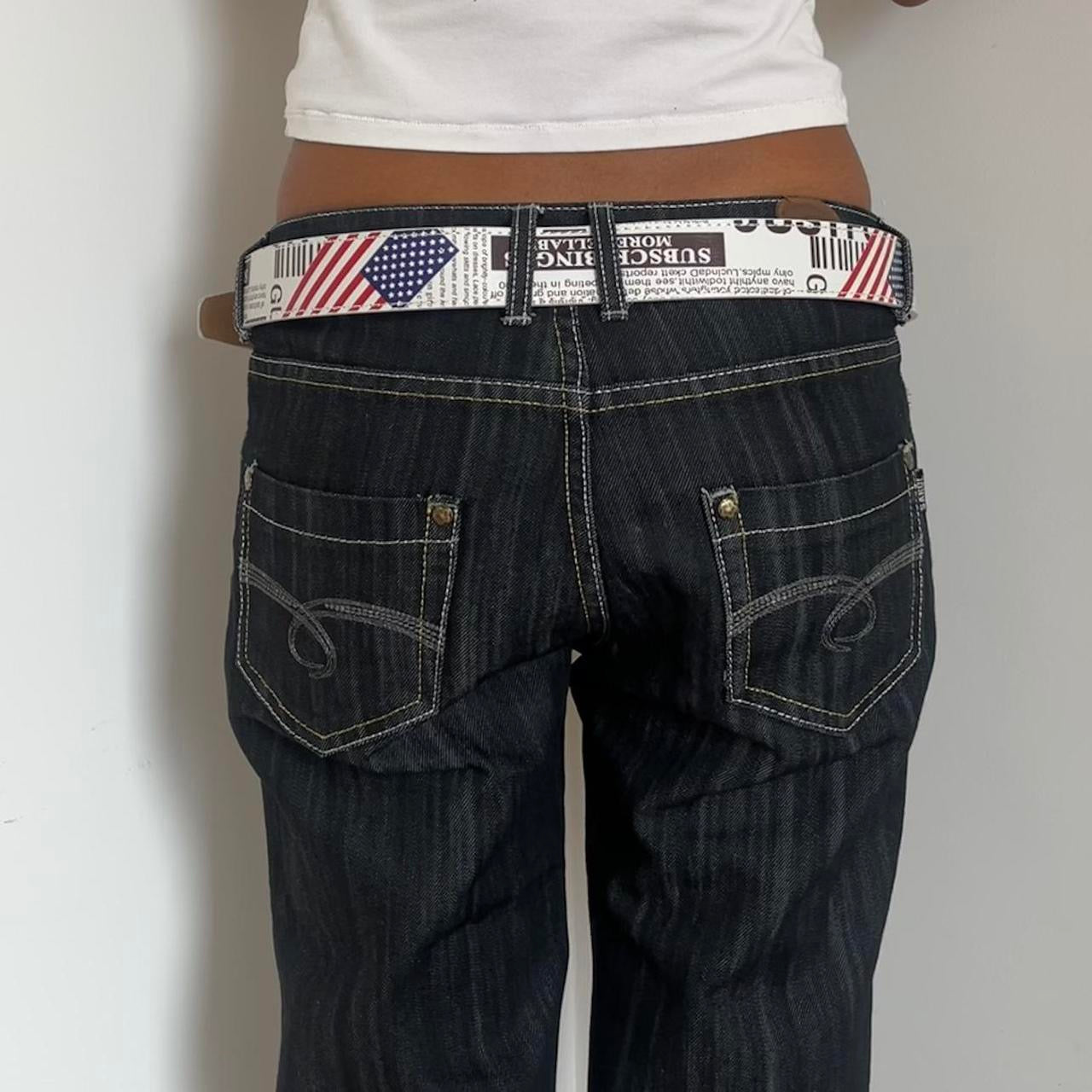 Graphic Print Belt