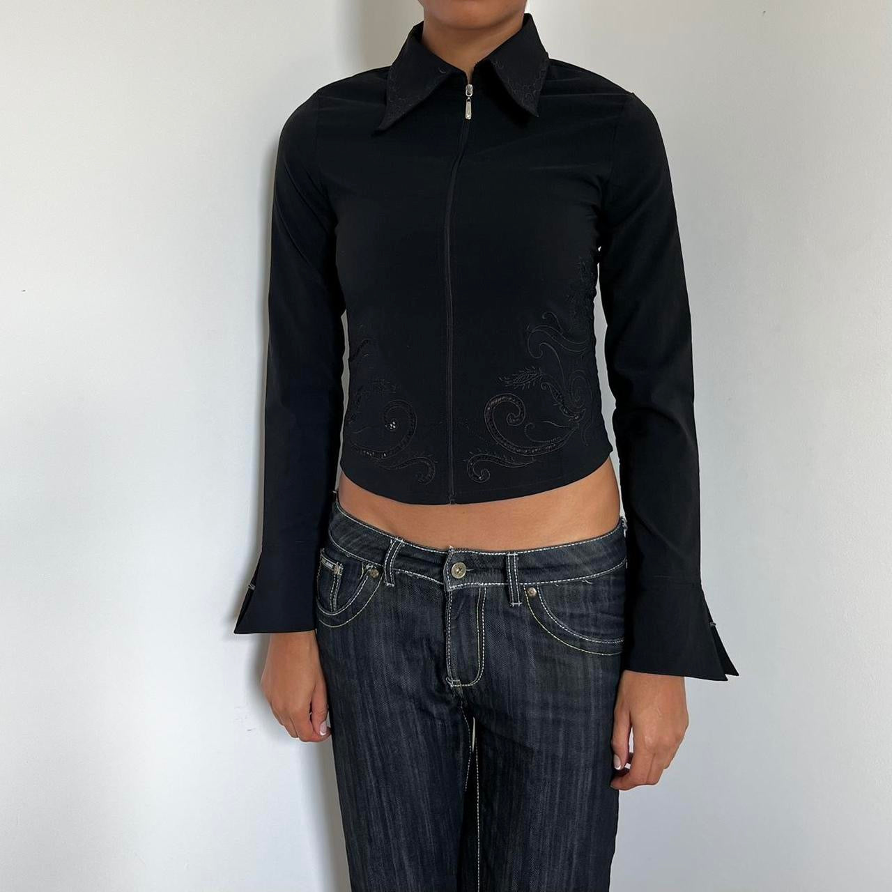 Long Sleeved Cardigan - Size S