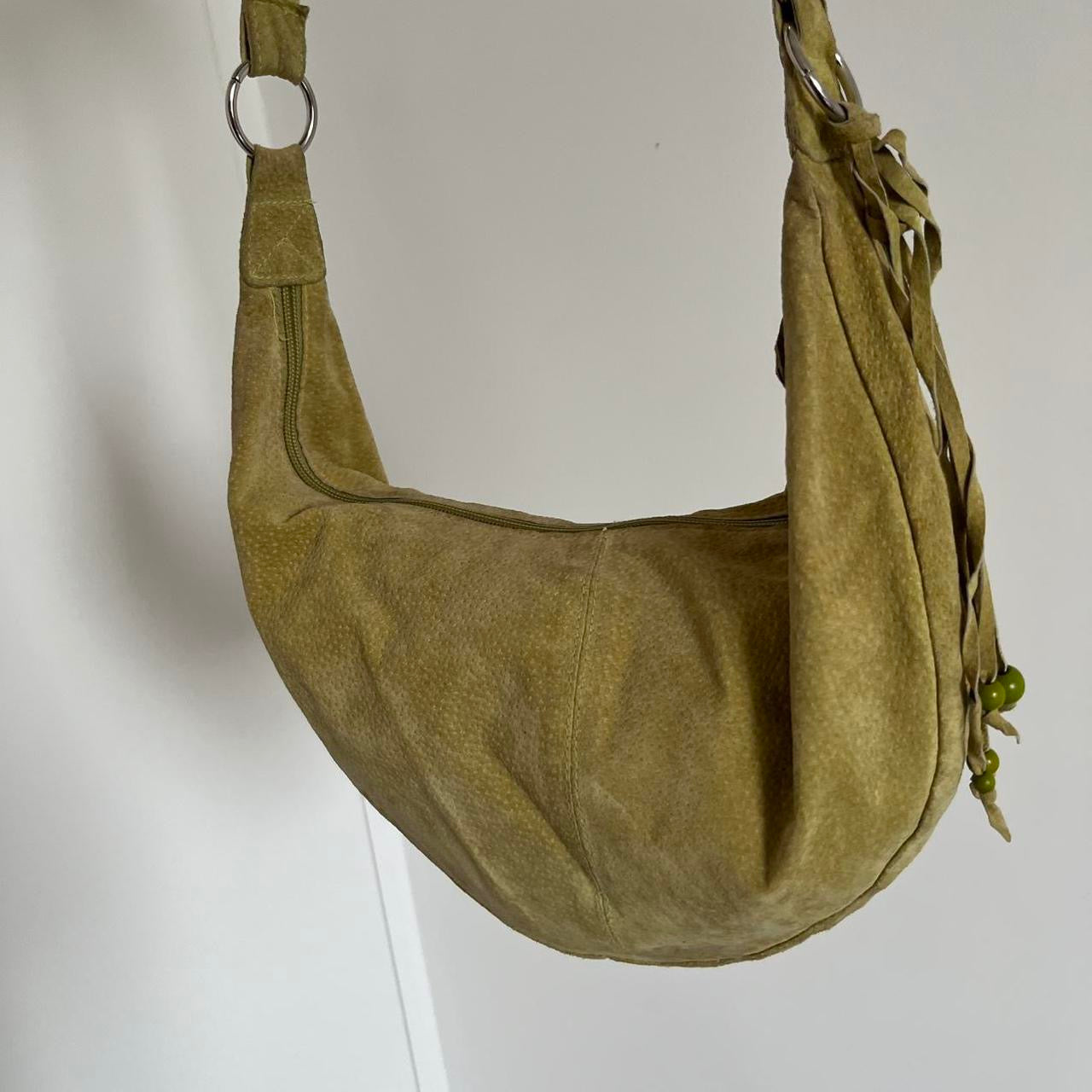 Suede Shoulder Bag