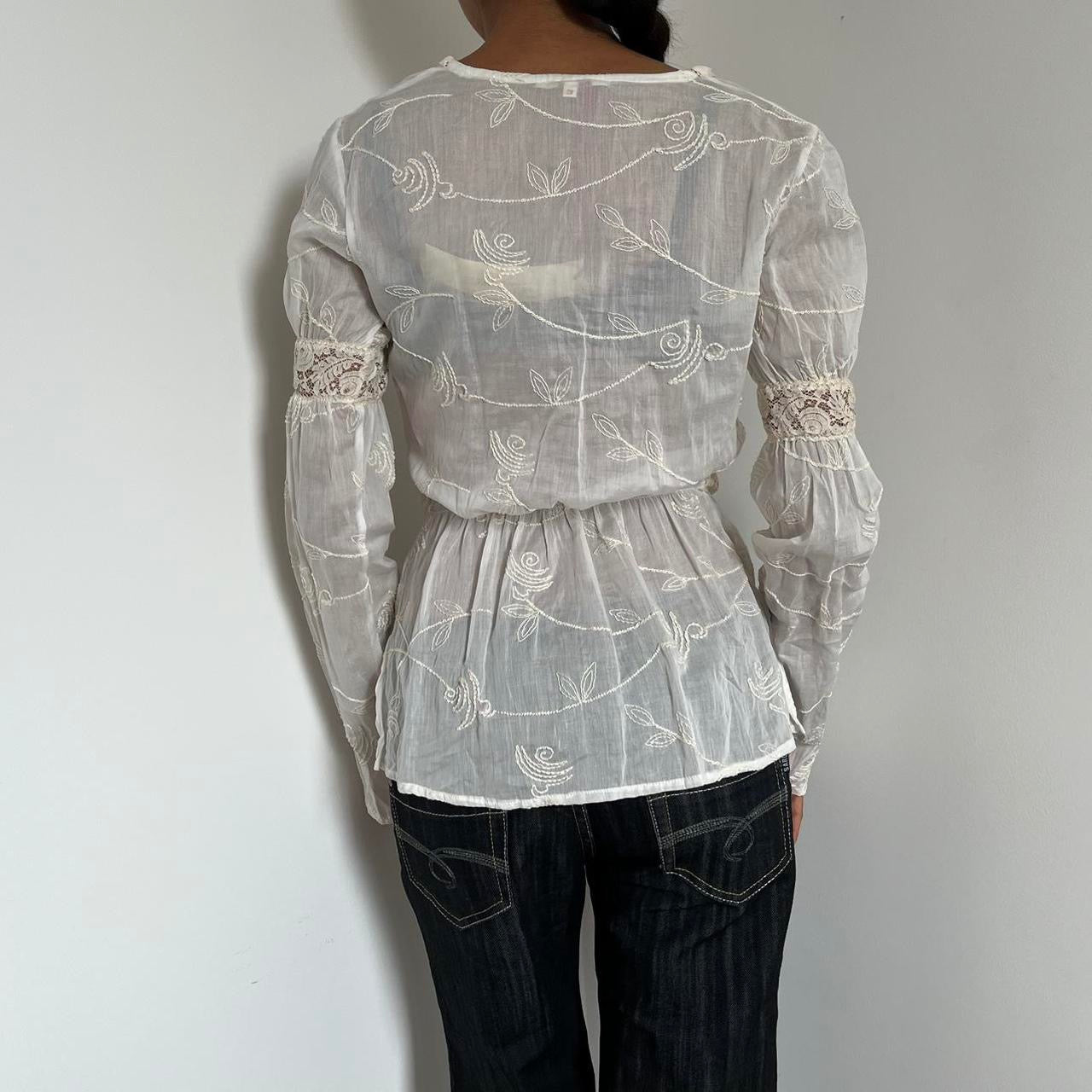 Long Sleeved Top - Size M